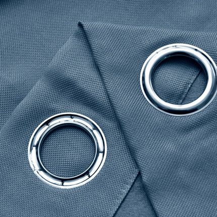 Blackout Room Darkening window Curtains, Solid Grommet Noise Reduction Drapes, 2 Panels, 54 x 84 inch