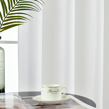 Blackout Room Darkening window Curtains, Solid Grommet Noise Reduction Drapes, 2 Panels, 54 x 84 inch