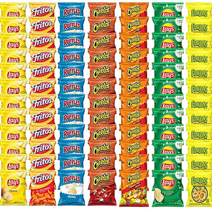 Frito-Lay Flavor Mix Snacks Variety Pack, Mega Size, 132 Count (132-Pack)