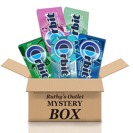 Orbit Mint Sugar Free Chewing Gum Variety 14 Pack Mixed Falvors (Pack Of 14)