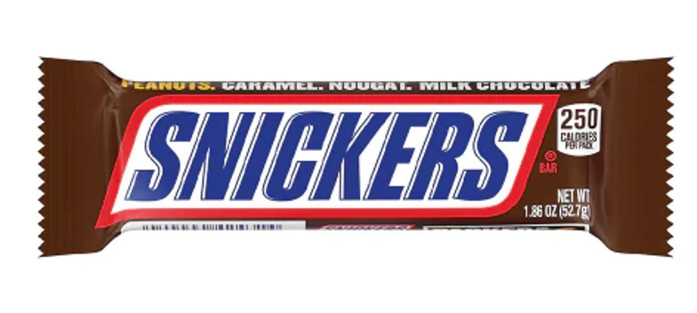 SNICKERS, TWIX, MILKY WAY & 3 MUSKETEERS Individually Wrapped Variety Pack Full Size Milk Chocolate Candy Bars Bulk Assortment, 24 Bars